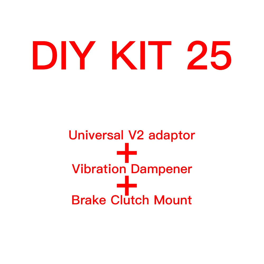Motorcycle Handlebar Stem Fork Mount Holder Phone Mount Vibration Dampener MAG Universal Adaptors Wireless Charger Mirror Brake