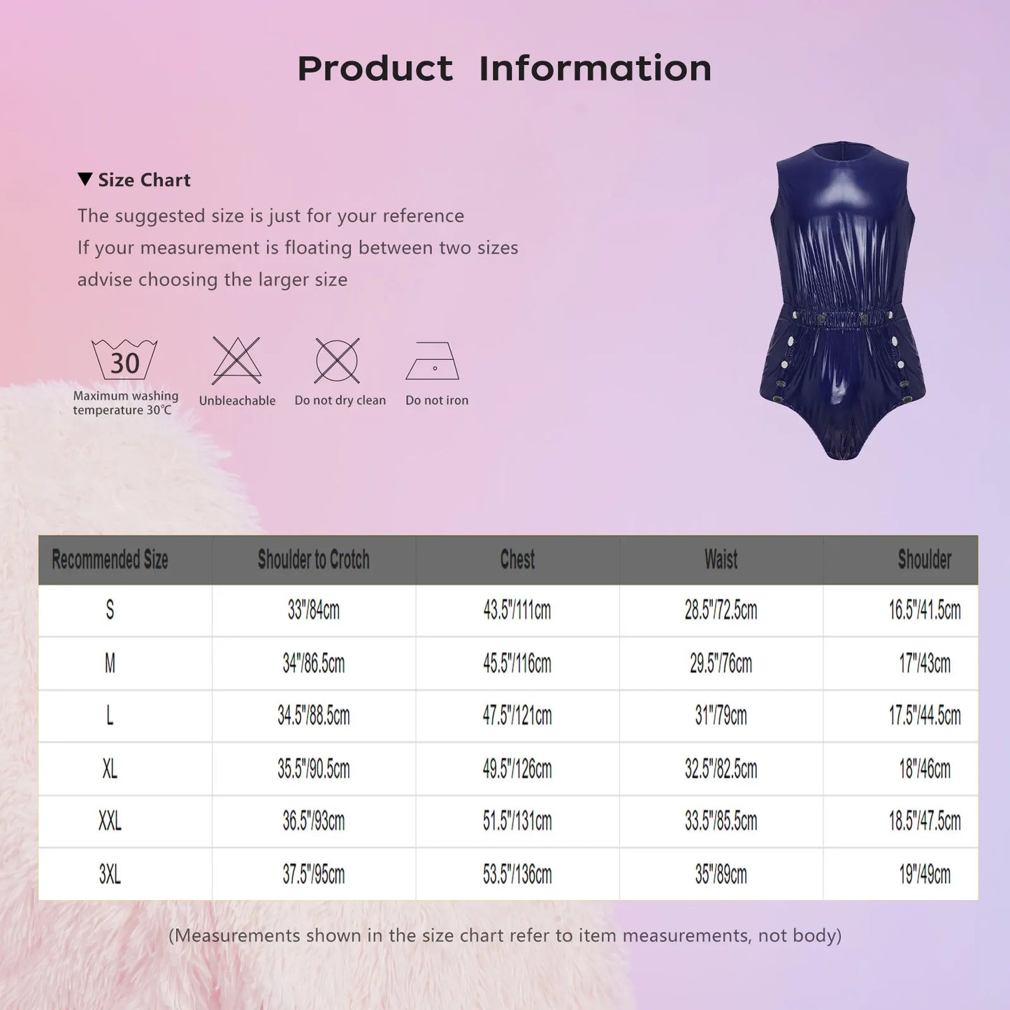 Men Women Waterproof Bodysuit Washable Leak-proof Diaper Cover Swimwear Clubwear Elderly Alzheimer Bedridden Adaptive Clothing