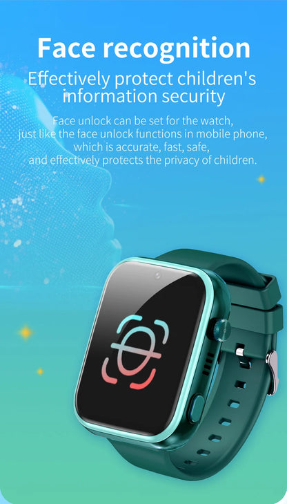 Android WhatsApp Smart 4G Video Voice SOS Call Camera Watch GPS WIFI Trace Locate SIM Card Phone Smartwatch for Student Child
