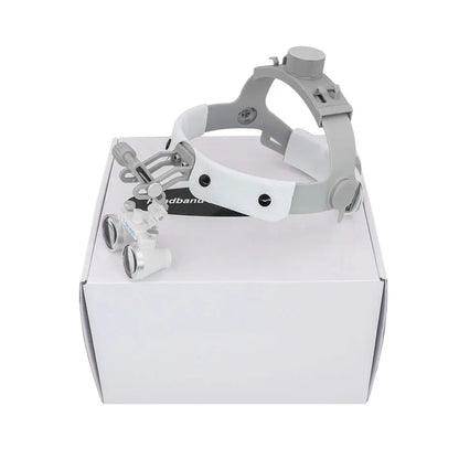 GISTARMED 2.5X/3.5X Dental LED Light Lamp Binocular 5W Adjustable Spotlight  Headlamp For Surgical Headlight