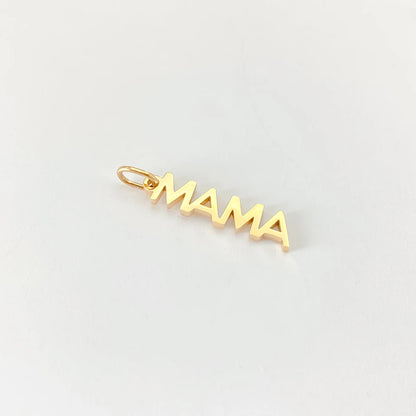 eManco  MAMA LOVE  Pendant  Stainless Steel Letter Hang Ornament For DIY Mother's Day Nacklace Earrings Jewelry Making