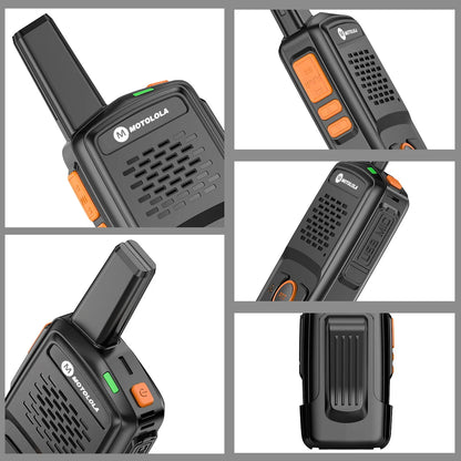Mini Walkie Talkie Motolola 16 Channels Professional MT-N1 UHF 400-470MHZ Match Baofeng Two Way Radio
