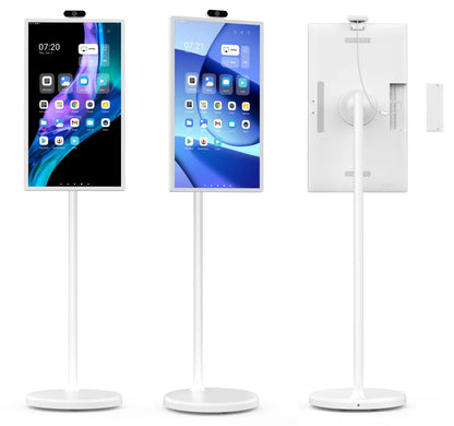 Floor Standing Smart Tv Smart Display Touch Screen 21.5/32 Inch Touch Screen Rotatable Portable Tv for Fitness Game Meeting
