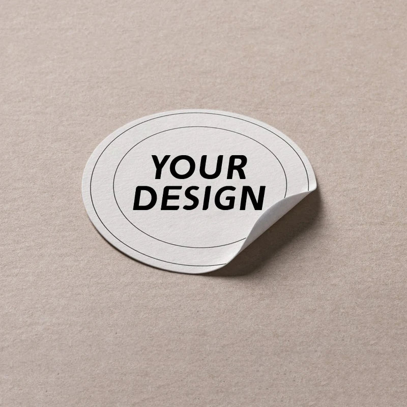 Custom-Made Event Stickers - Personalized Logo/Photo Decals for Weddings, Birthdays, Brand Promotion & Gift Packaging
