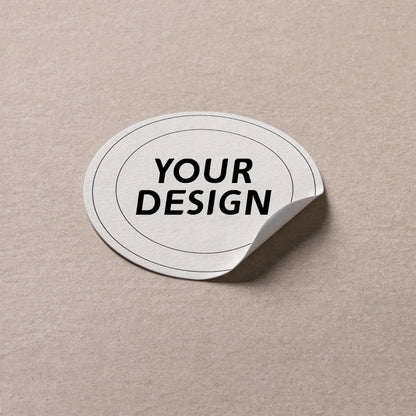 Custom-Made Event Stickers - Personalized Logo/Photo Decals for Weddings, Birthdays, Brand Promotion & Gift Packaging
