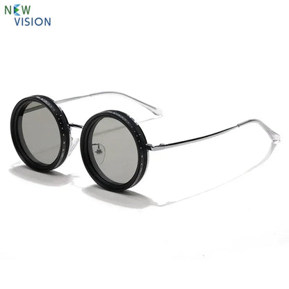 ND9 adjustable dimming sunglasses men women handmade innovative outdoor fishing UV400 polarized sun glasses support myopia lens
