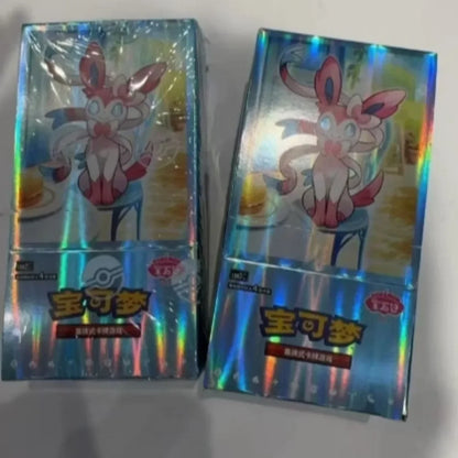 100%Original Pokemon Gem Pack Vol1 2 3 4 5 Cards Anime Pokemon PTCG Trading Gem Bag Cards Collected Toy Social Birthday Gift