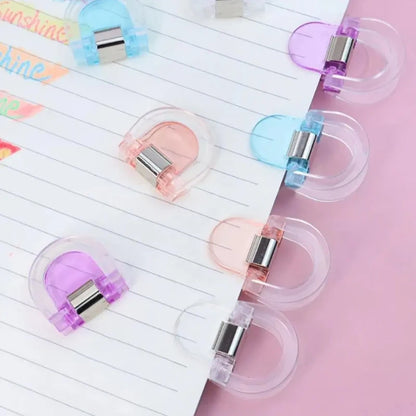8Pcs Invisible Leg Shortening Clip,non-slip Pants Edge Clip,used For Anti-drag Pants Hem Fixing,Multifunctional Page Holder Clip