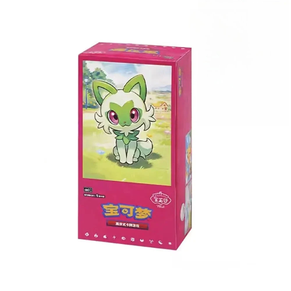 100%Original Pokemon Gem Pack Vol1 2 3 4 5 Cards Anime Pokemon PTCG Trading Gem Bag Cards Collected Toy Social Birthday Gift