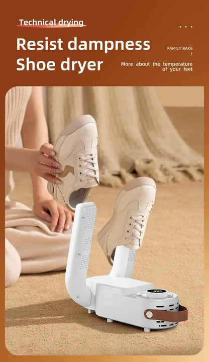 Q1 Intelligent Timer Shoe Dryer Adjustable Dryer Quick Drying Deodorizing Sterilizing Shoe Dryer Household Shoe Warmer Heater