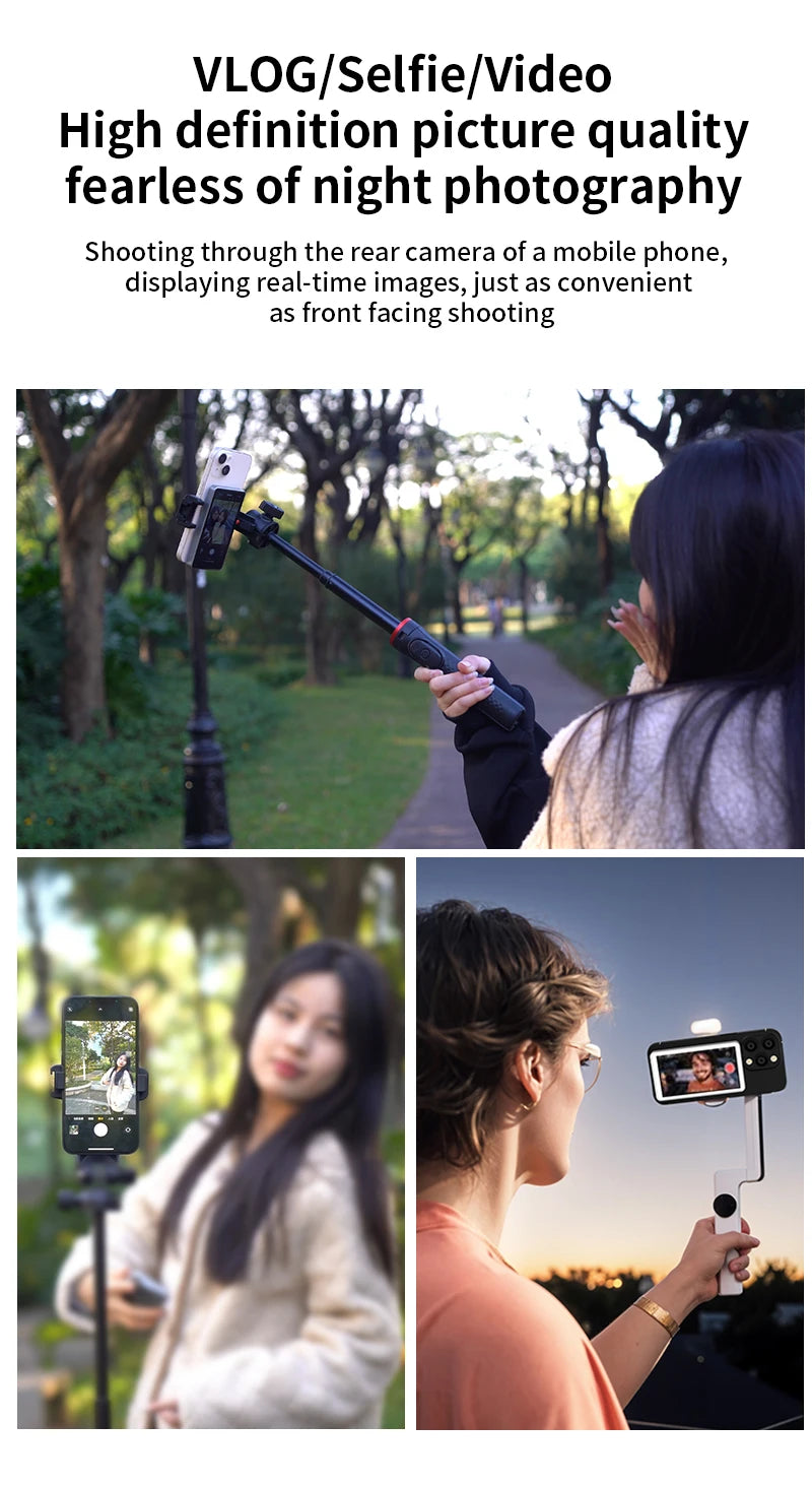 Mobile phone magnetic projection device, rear - high - definition self - shooting, wireless projection is extremely convenient
