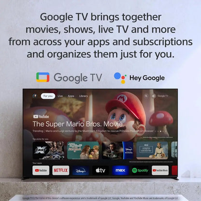 75 Inch Mini LED QLED 4K Ultra HD TV BRAVIA 7 Smart TV with Dolby Vision HDR and Exclusive eatures or 5 (K-75XR70)