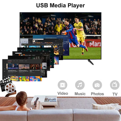 New H.265 TDT DVB-T2 C Digital Terrestrial TV Receiver HD DVB-T2 FTA Set Top Box EPG USB PVR TV Tuner for HD/Old TV