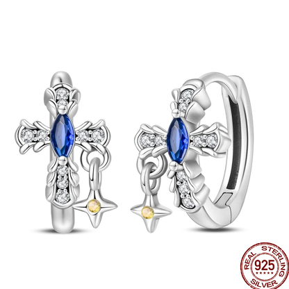 Hot Sale 925 Sterling Silver Spring Zircon Sunflower Stud Earrings For Women 2023 Trending Fashion Jewelry mother's day gift