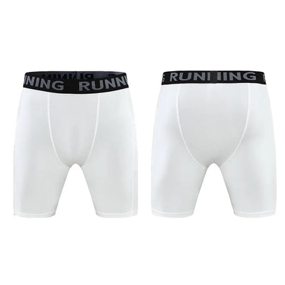 Sports Fitness Pants Men Gym Shorts Workout Tights Running Training Bottoming Shorts Compression Leggings Basketball Sportswear