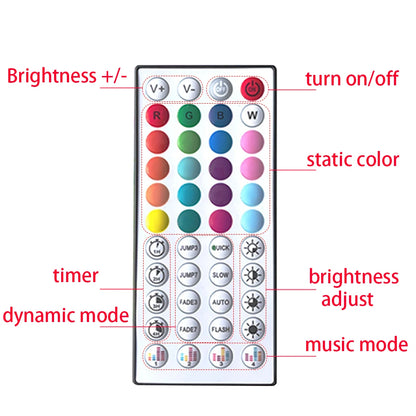Led Lights for Room Music Sync RGB Led Strip Lights 10m 20m 30m Flexible Ribbon for Room Bedroom Decor TV Backlights