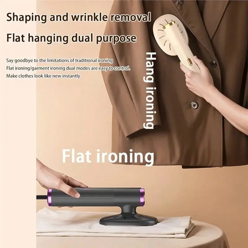 【NEWLY】Travel Portable Handheld Steamer Iron USB Mini For Clothes Fast Heating Garment Fabric Press Machine With Handle