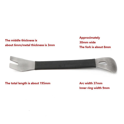 1PC Car Interior Clip Panel Trim Installation Removal Tool Stainless Steel Pry Plate Conversion Installation Tool