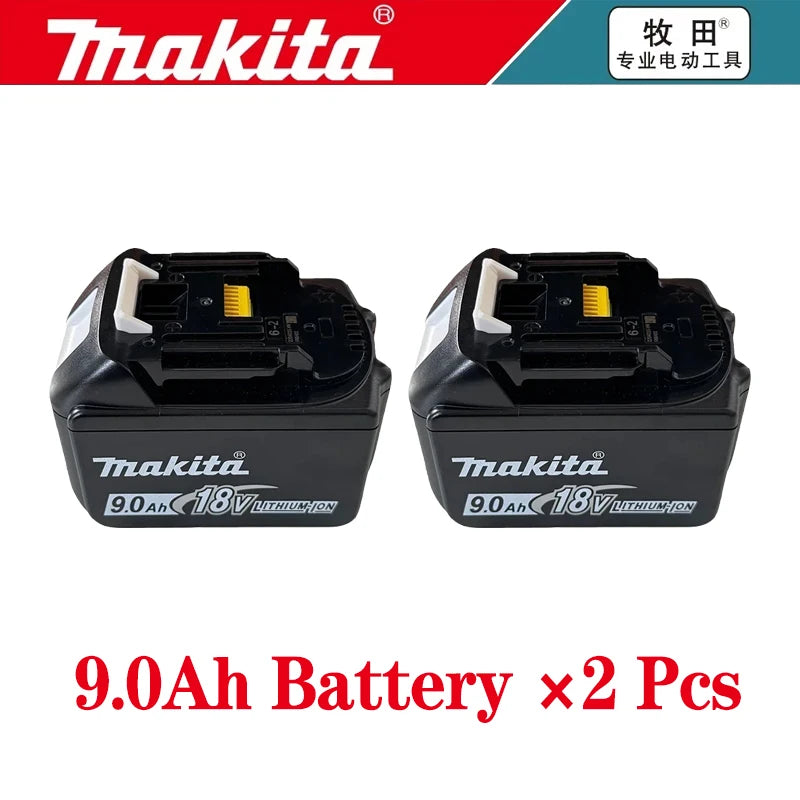 100% Original Makita battery, 18V 5.0Ah 6.0Ah 9.0Ah rechargeable battery, replacing Makita BL1830 BL1840 BL1850 BL1860B