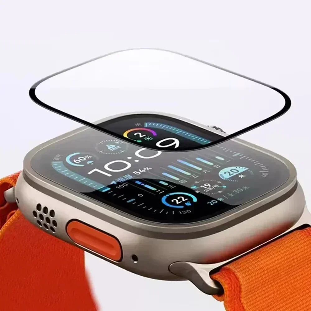1/2/3/4/5PCS Screen Protector For Apple Watch Series 10 9-8-7-6 5 Se 42-46mm ultra2 49mm 41mm-45mm-40mm-44mm 3D Film Accessories