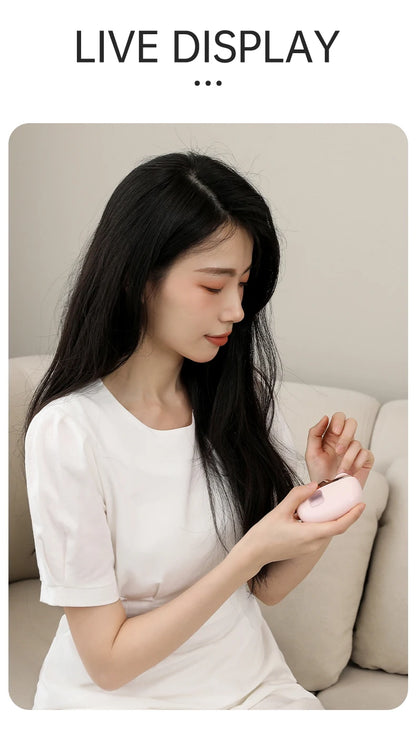 HOMEFISH Electric Nail Clipper 2 in 1 Grinding Polishing Multifunctional Portable Automatic Manicure Grinder