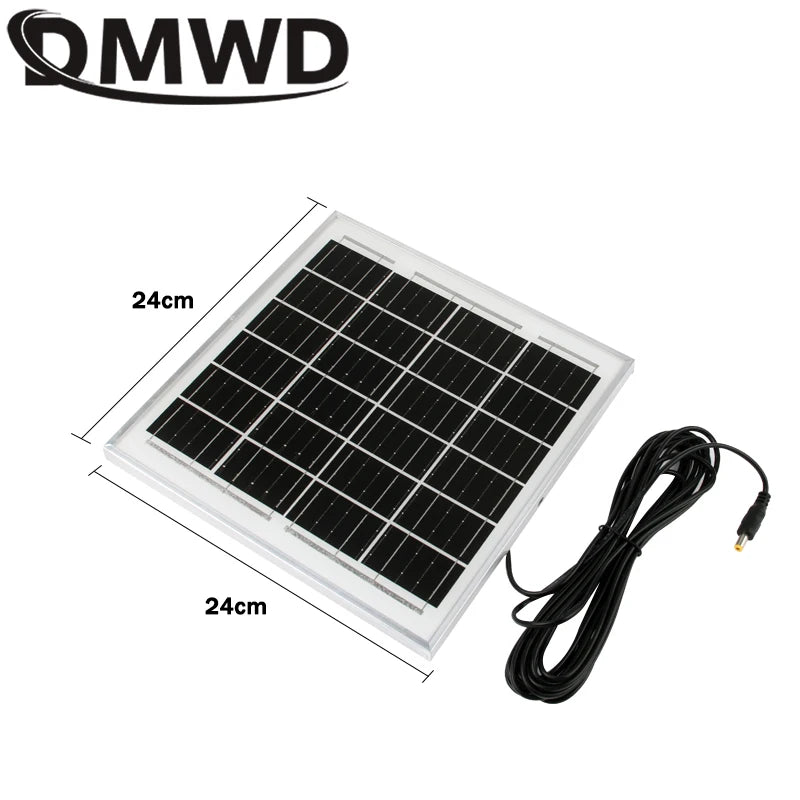Solar 12V Exhaust Fan Air Blower High Speed Ventilator Energy-saving Anti-Mosquito Design Kitchen Bathroom Chicken/Duck Coop