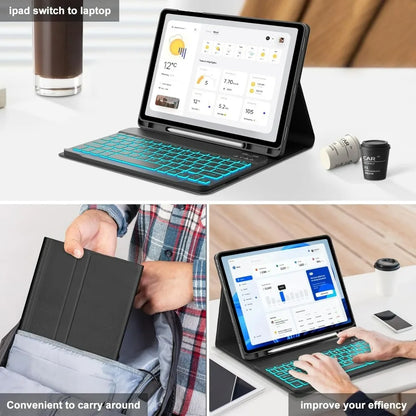 Tablet Case for Lenovo Xiaoxin Pad 11 lnch 2024 2025,Detachable  Keyboard Case for Lenovo Tab M11 / Idea Tab 11" with Pen Slot