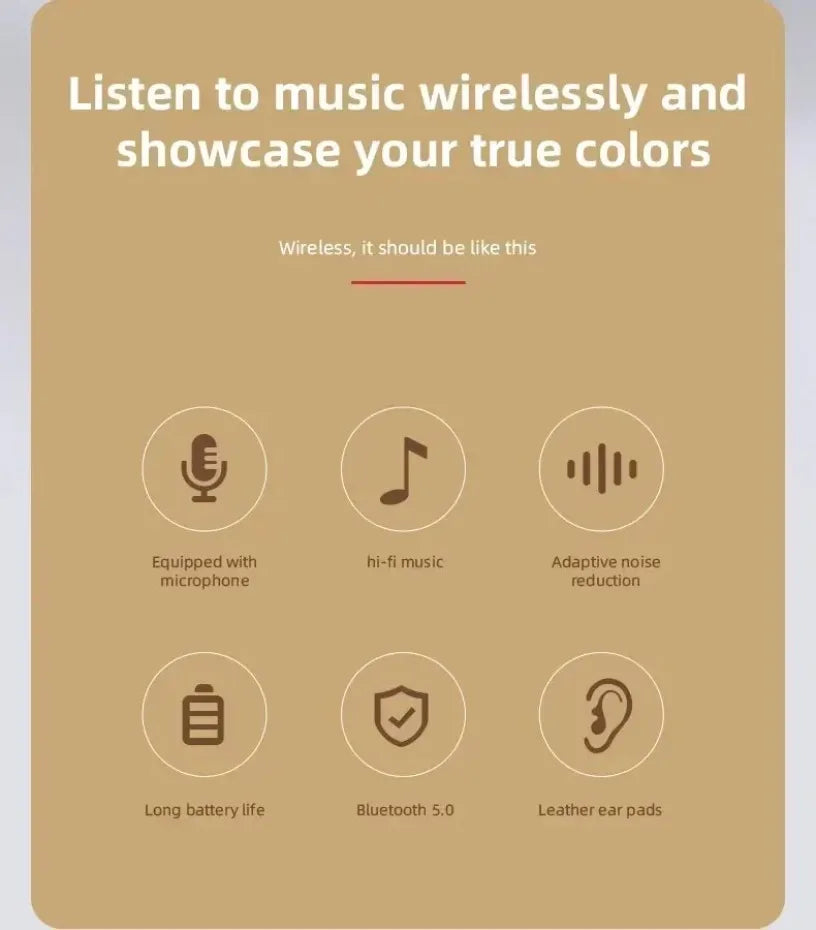 Stereo P47 Headset 5.0 Bluetooth Headset Folding Series Wireless Sports Game Headset for iPhone XiaoMi
