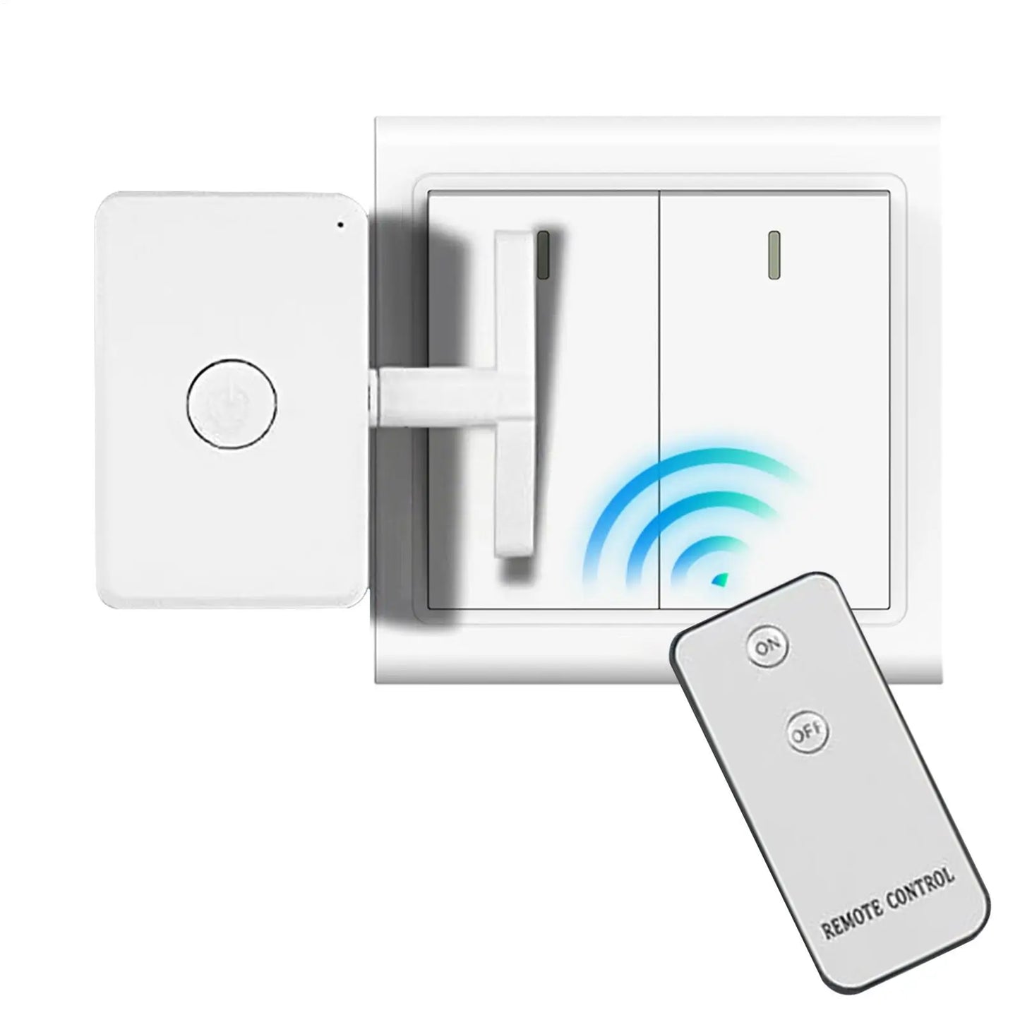 Smart Home Button Wireless Smart Buttons No Wiring Required 10 Meters Remote Control Light Dimmer Home Automation System