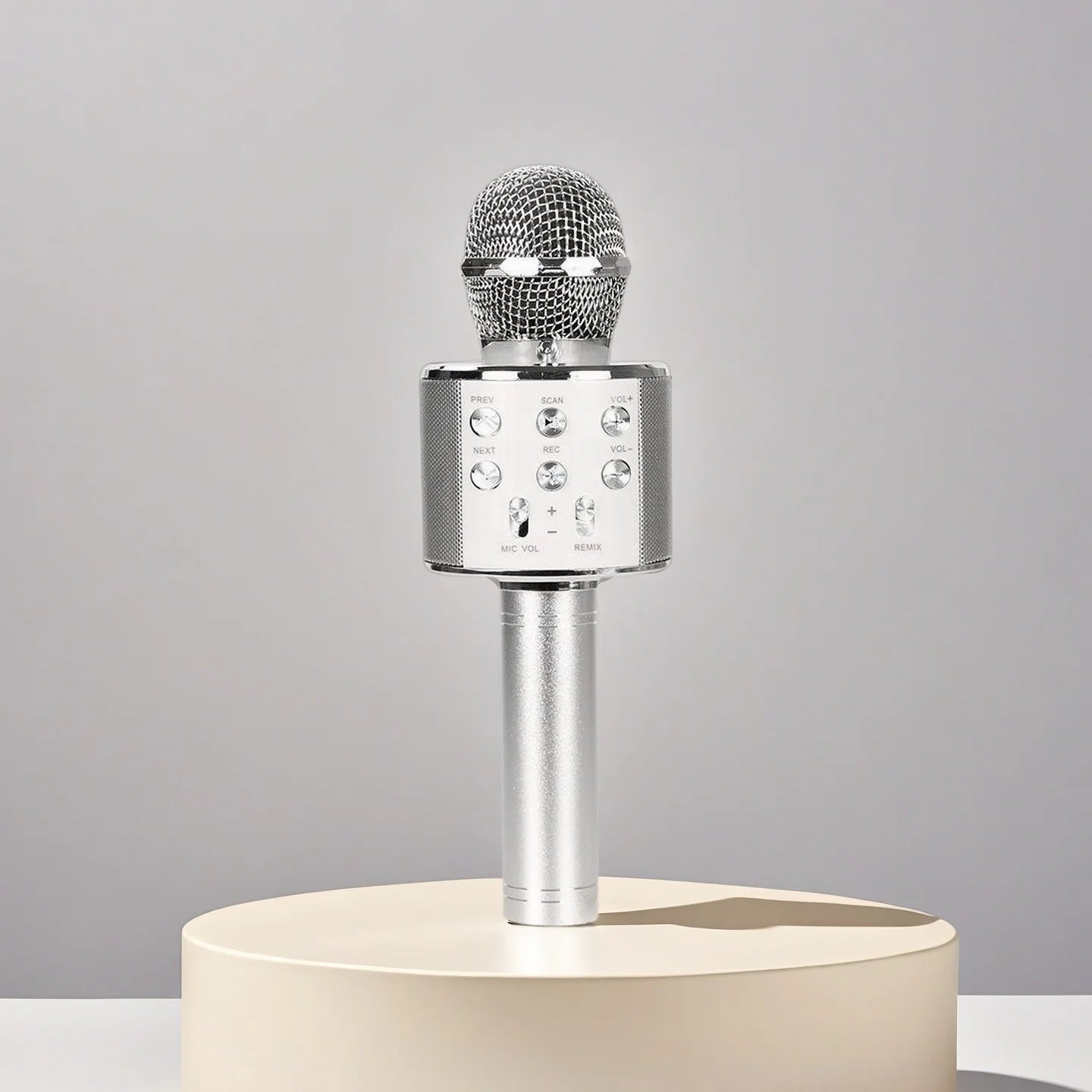 Karaoke Microphone, Portable Wireless Bluetooth Karaoke Mic for Adults&Kids Outdoor Party, Karaoke Machine for All Smartphone