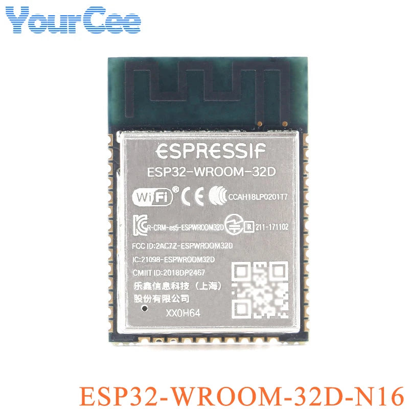 10pcs/1pc ESP32-WROOM-32 ESP32 WROOM ESP-32 4MB 8MB 16MB Dual Core WiFi Wireless Ble MCU Module ESP32-WROOM-32 -32UE 32U 32E 32D