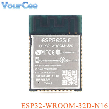 10pcs/1pc ESP32-WROOM-32 ESP32 WROOM ESP-32 4MB 8MB 16MB Dual Core WiFi Wireless Ble MCU Module ESP32-WROOM-32 -32UE 32U 32E 32D