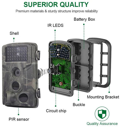 Outdoor WIFI APP 4K/2.7K 36MP/24MP Trail Camera Wildlife Infrared Night Vision Motion Activated IP65 Trap Game Cam Waterproof