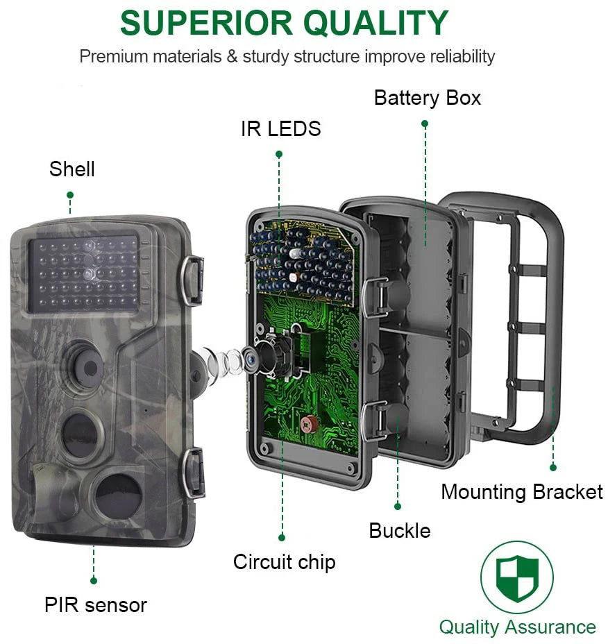 Outdoor WIFI APP 4K/2.7K 36MP/24MP Trail Camera Wildlife Infrared Night Vision Motion Activated IP65 Trap Game Cam Waterproof