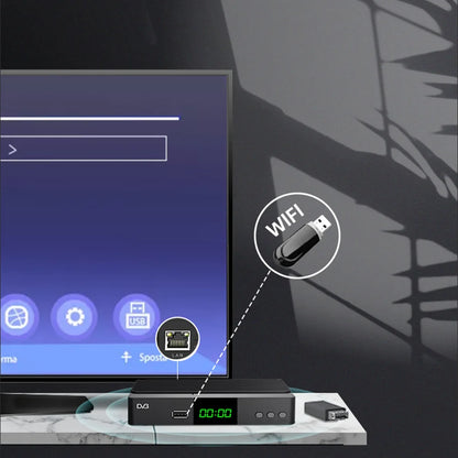 New H.265 TDT DVB-T2 C Digital Terrestrial TV Receiver HD DVB-T2 FTA Set Top Box EPG USB PVR TV Tuner for HD/Old TV