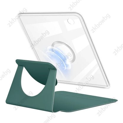 Magnetic Detachable for KOBO Libra Colour/Libra 2 N428 N418 7'' Ebook Case 360° Rotatable 2-in-1 Acrylic PU Leather Stand Cover