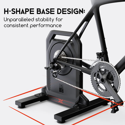 ThinkRider XXPRO Direct Drive  Smart Bike Trainer Max 2500W Indoor Training Generate electricity by oneself Bicycle Roller