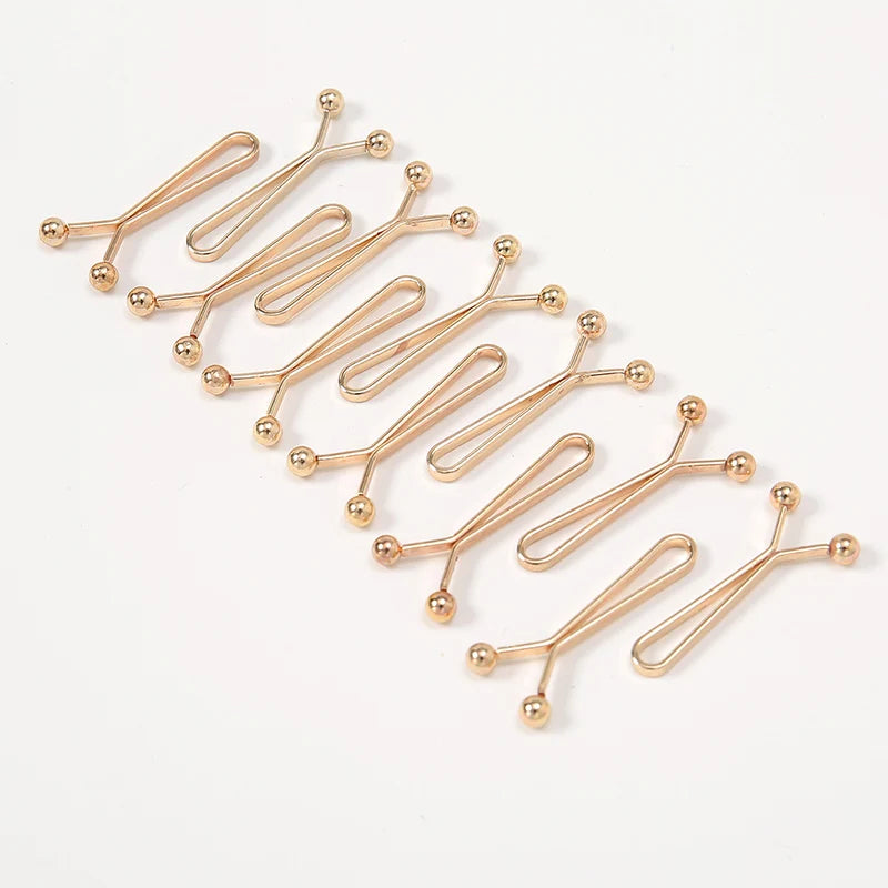 12pcs Jeans Skirts Detachable Buckle Adjustable Sleeve Clip For Pants Waist Tightening Sleeve Reduction Clip For Clothing Decor