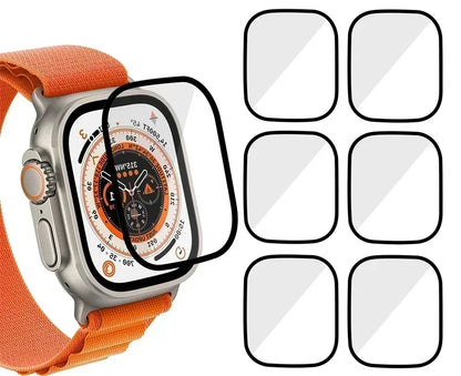 1/2/3/4/5PCS Screen Protector For Apple Watch Series 10 9-8-7-6 5 Se 42-46mm ultra2 49mm 41mm-45mm-40mm-44mm 3D Film Accessories