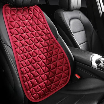 3D Suspended  Car Seat Cushion with Embossed Pattern,Separate Bottom Seat Cushion and Back Cushion Fit for Most Cars