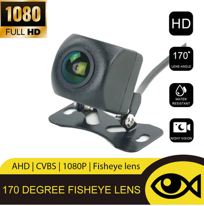 170° Wide Angle AHD Car Backup Camera 720P/1080P Dual Resolution Enhanced IR Night Vision Waterproof Universal Reverse Camera