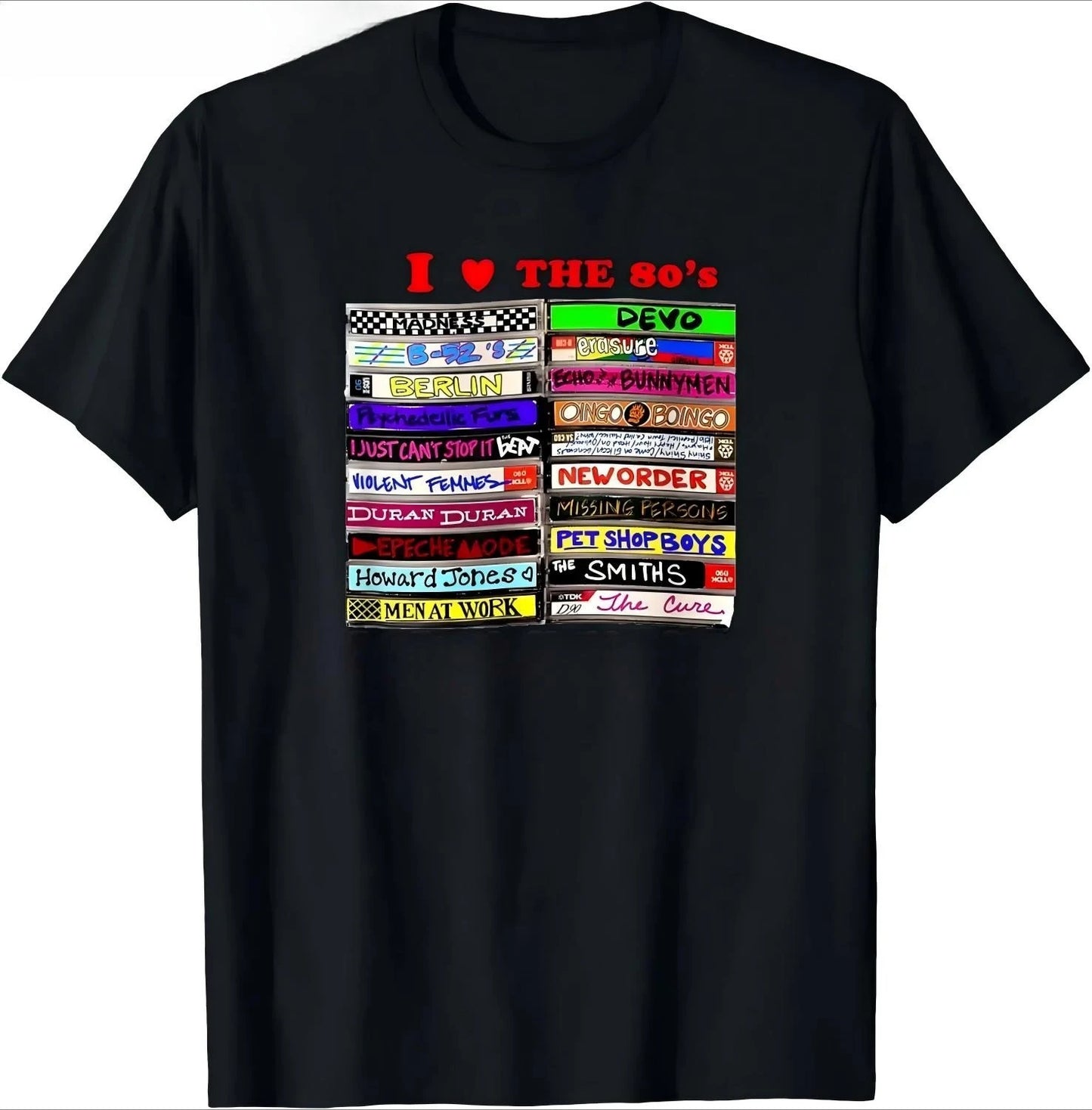 I Love The 80s T Shirts for Boys Party Funny Vintage Brithday T Shirt Best Gift Children Tops & Tees Pure Cotton Casual Tshirts