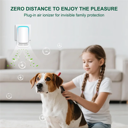 【NEW A39M】 Mini Air Cleaner For Home, Air Ionizers 3-Pack, Quiet Negative Generator Freshener For Bedroom,Office Kitchen EU