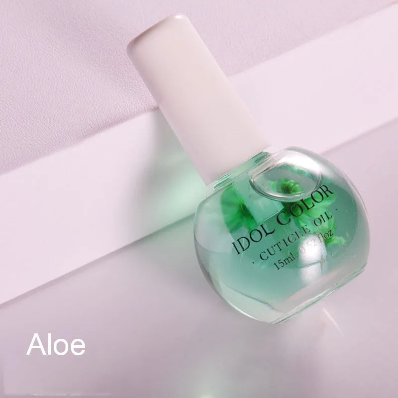 15ml/Bottle Nail Nutrition Oil Moisturizing Dried Nutrient Nail Cuticle Oil 9-Flowers Manicure Care Repair Damaged Liquid Oil #*