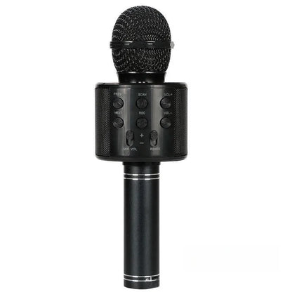 Wireless Karaoke Microphone , Bluetooth Speaker, Multi-Function Controls 5-In-1  Handheld Mic  For Party, Great Birthday Gift
