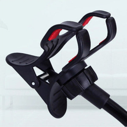Black Color Gooseneck Phone Holder For Bed Flexible Gooseneck Long Arm Stand Overhead Cell Phone Clamp Mount