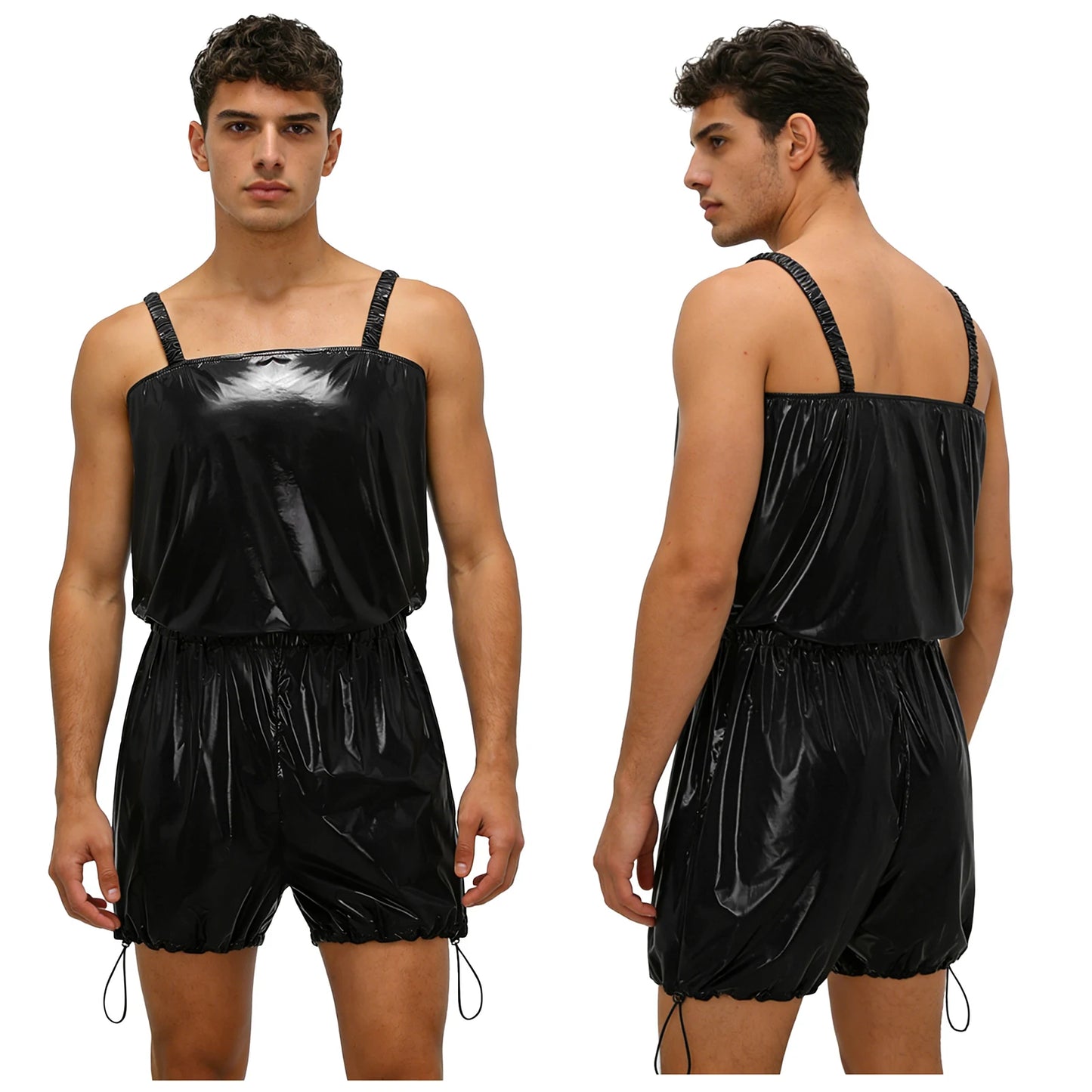 Men Women Waterproof Bodysuit Washable Leak-proof Diaper Cover Swimwear Clubwear Elderly Alzheimer Bedridden Adaptive Clothing