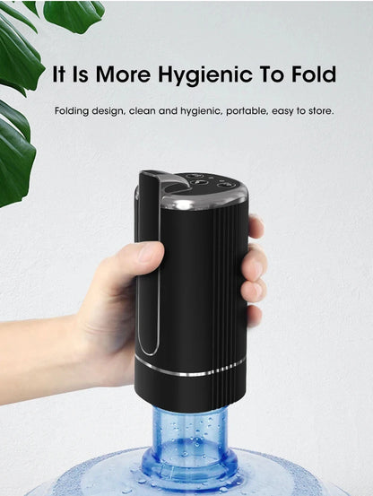 Electric Water Pump Bucket Water Suction Device Water Intake Device Household Office USB Outdoor Convenient Water Dispenser