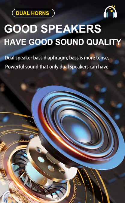 Karaoke Machine for Adults, Portable Bluetooth Karaoke Microphone Singing Speaker Karaoke Player with 2 Wireless Mic Home Party
