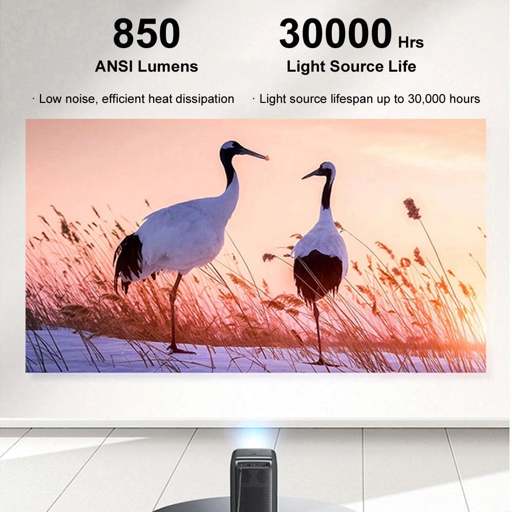 Lenovo T100 4K Projector Full HD 1080P 4k Projectors for Movies Beam Android Smart tv Video LED Home Theater
